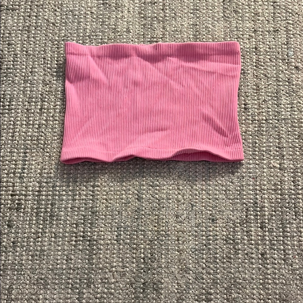 Pink Casual Tank Top